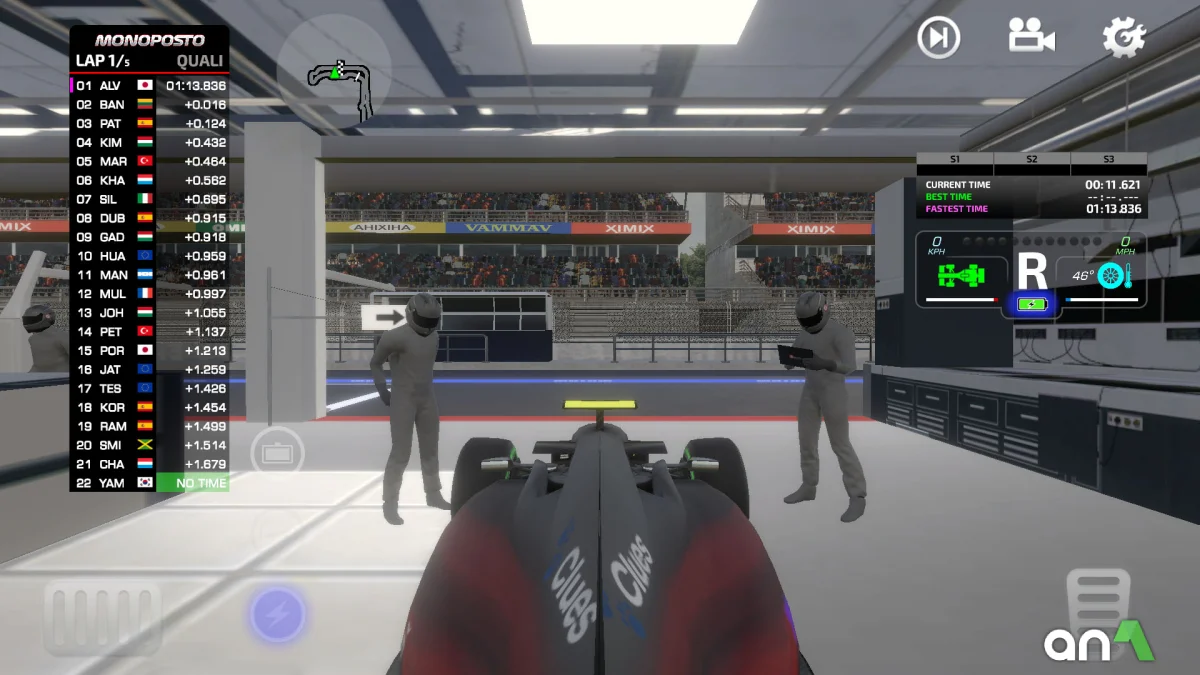Monoposto Mod Apk gameplay screenshot 1