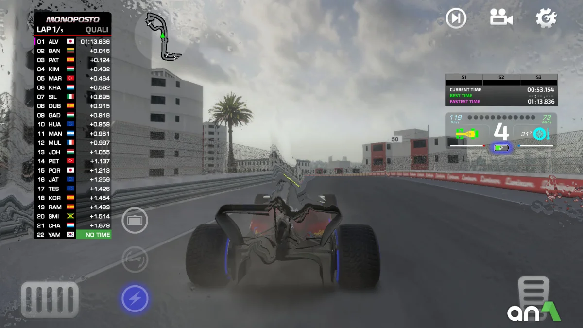 Monoposto Mod Apk gameplay screenshot 3