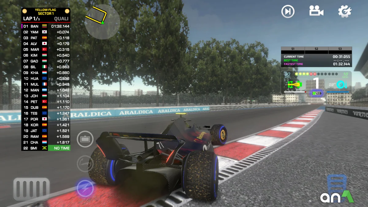 Monoposto Mod Apk gameplay screenshot 4