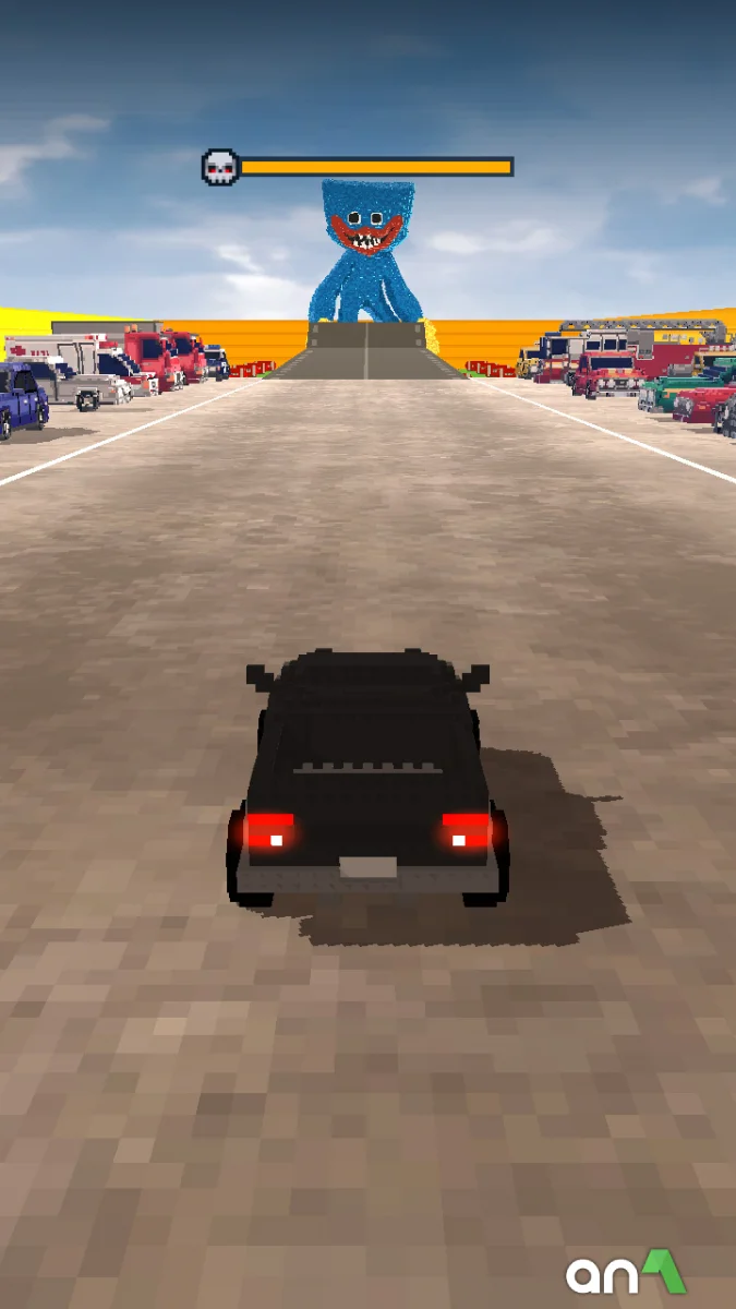 Monster Demolition Mod Apk gameplay screenshot 1