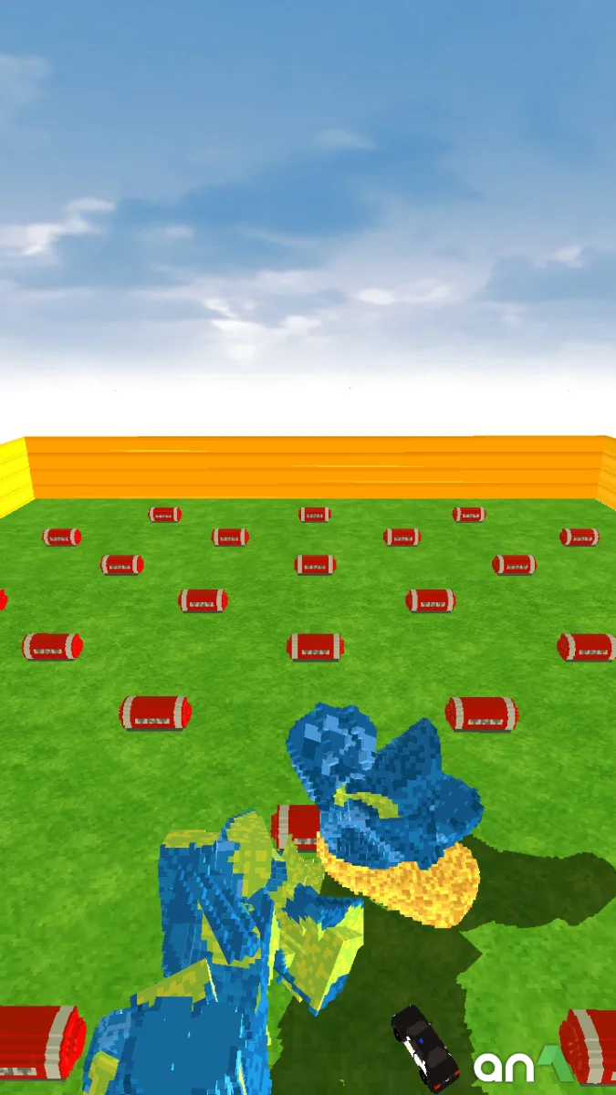 Monster Demolition Mod Apk gameplay screenshot 3