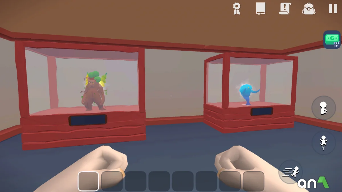 Monster Museum Mod Apk gameplay screenshot 2