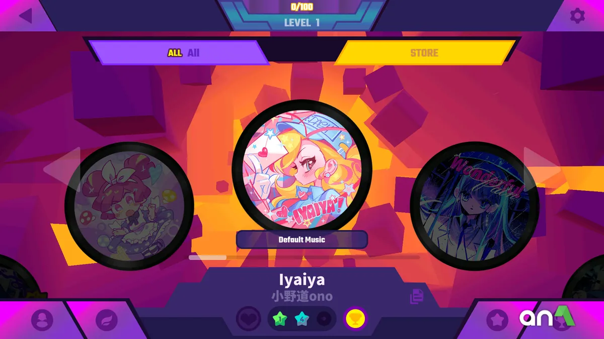 Muse Dash Mod Apk gameplay screenshot 2