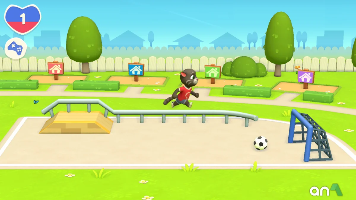 My Talking Tom Friends 2 Mod Apk gameplay screenshot 2