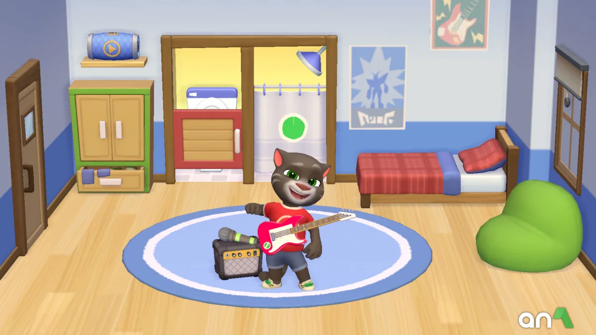 My Talking Tom Friends 2 Mod Apk gameplay screenshot 3