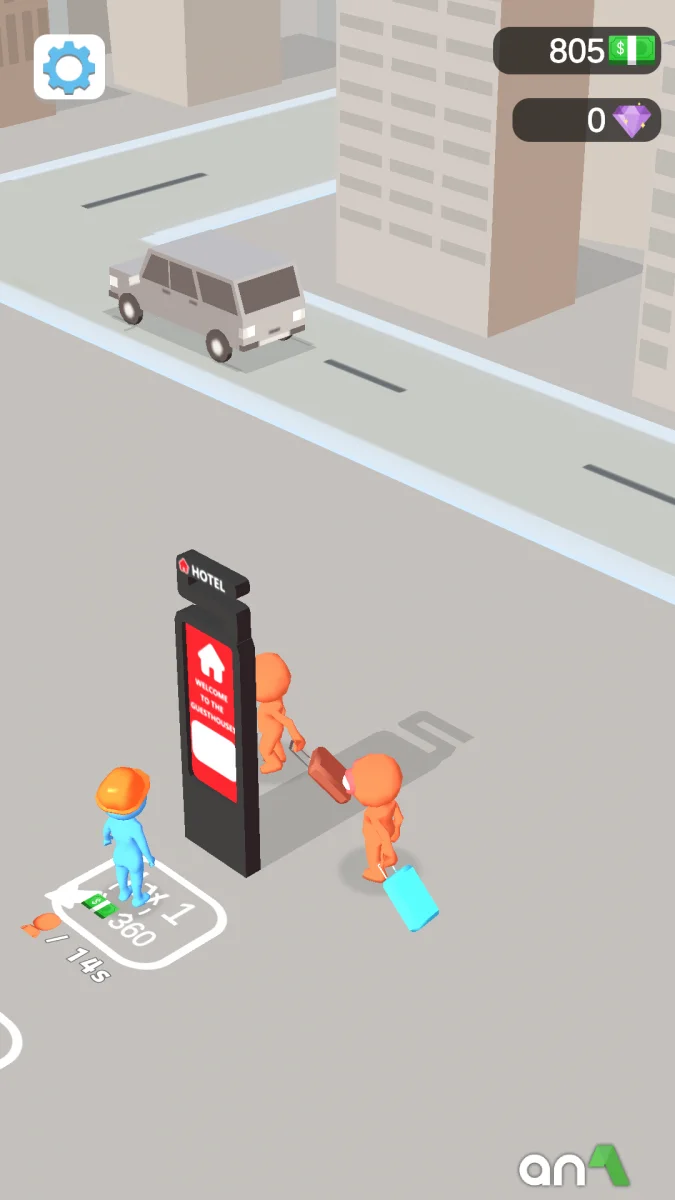 My Tiny Tower Mod Apk gameplay screenshot 5