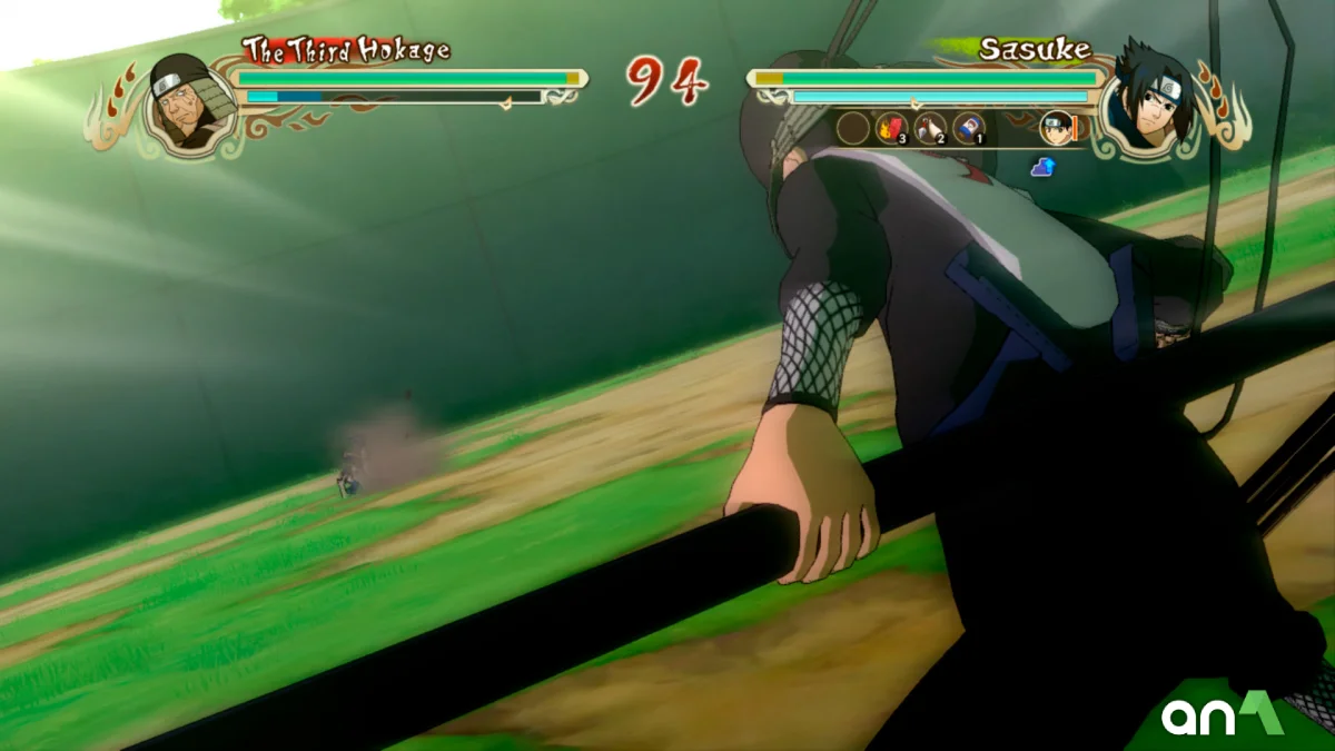 Naruto Ultimate Ninja Storm Mod Apk gameplay screenshot 3