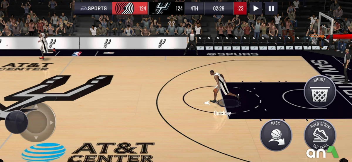 NBA LIVE Mobile Basketball Mod Apk gameplay screenshot 2