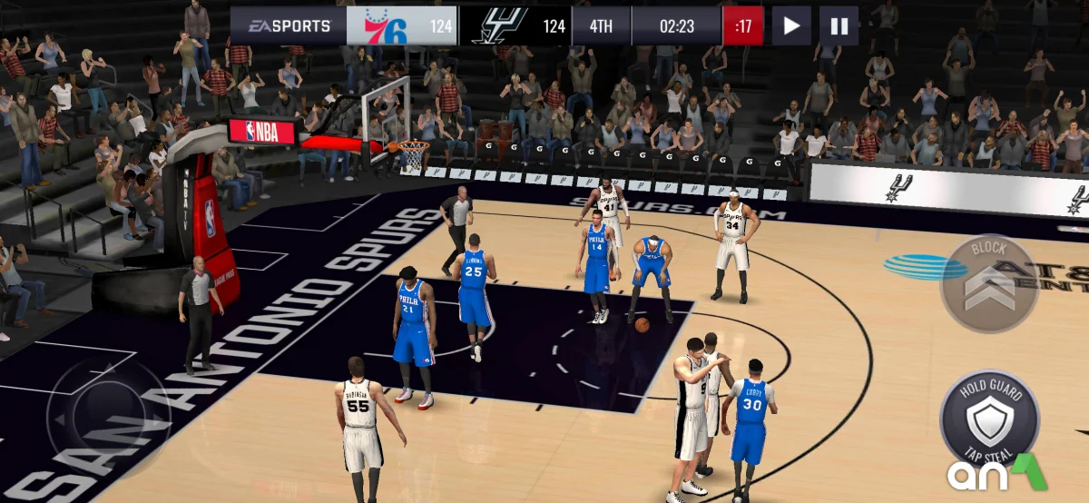 NBA LIVE Mobile Basketball Mod Apk gameplay screenshot 3