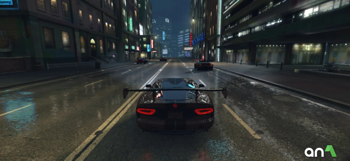Need for Speed No Limits Mod Apk gameplay screenshot 3
