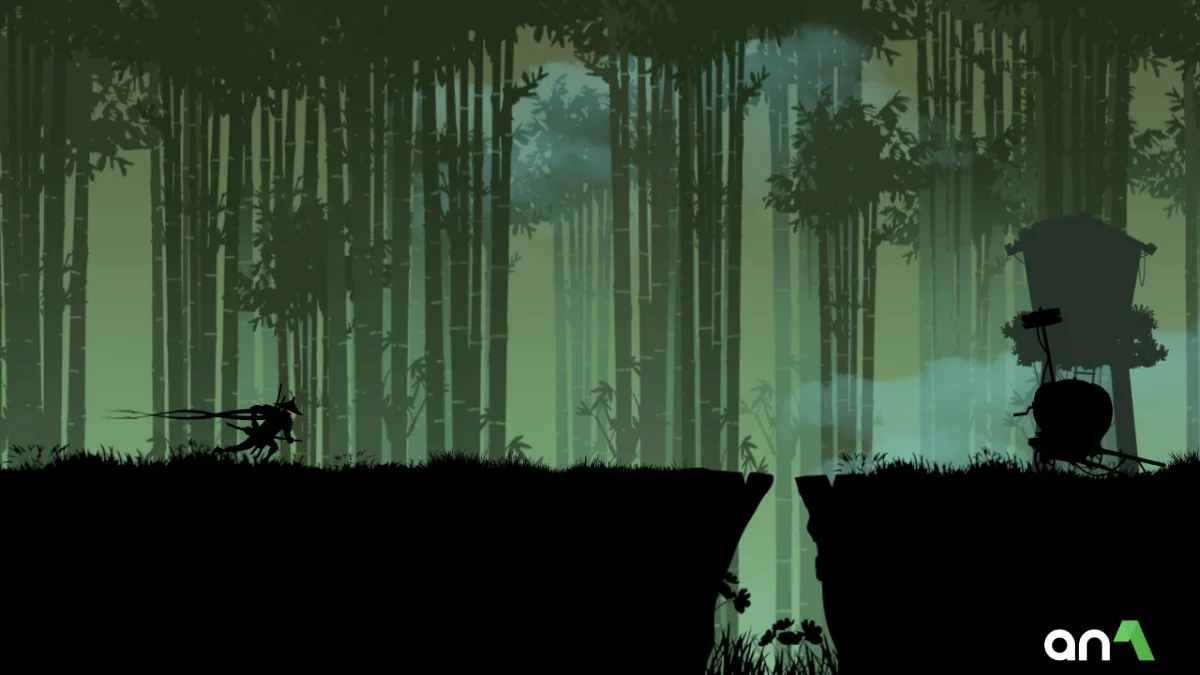 Ninja Arashi Mod Apk gameplay screenshot 2