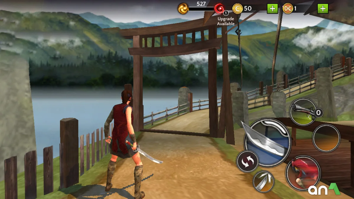 Ninja Ryuko Mod Apk gameplay screenshot 2