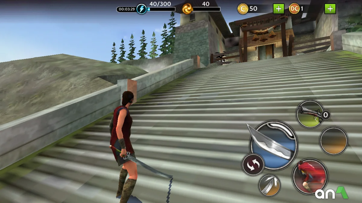 Ninja Ryuko Mod Apk gameplay screenshot 4