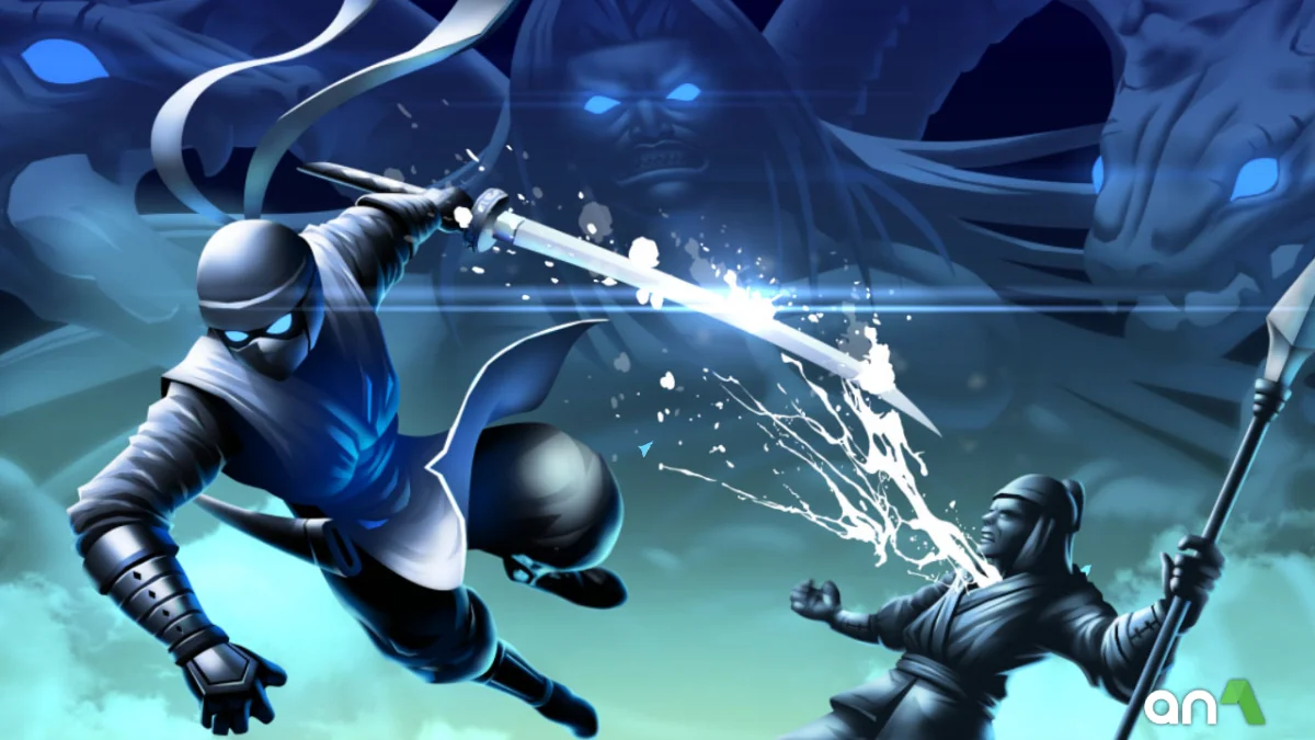 Ninja Warrior Mod Apk gameplay screenshot 1