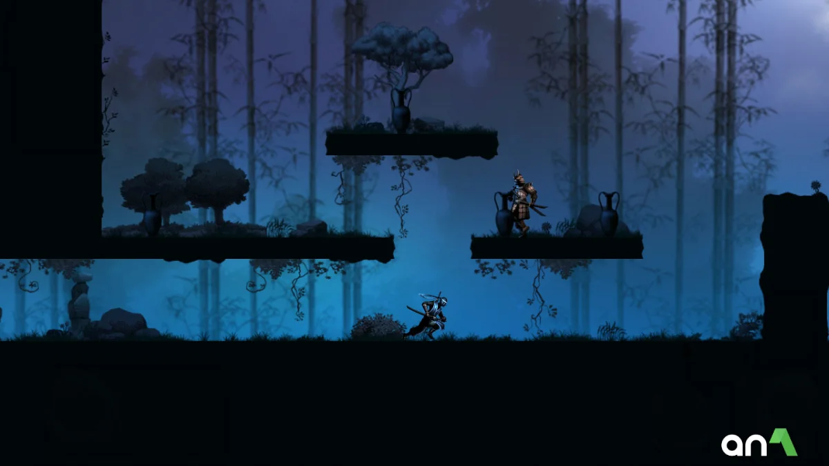 Ninja Warrior Mod Apk gameplay screenshot 2