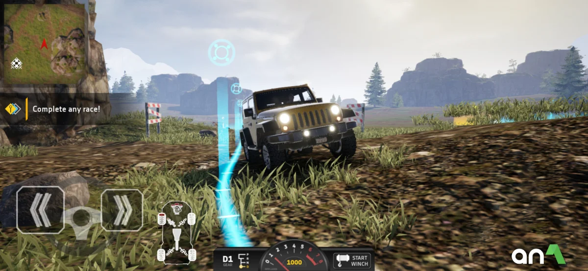 Off Road 4x4 Driving Simulator Mod Apk gameplay screenshot 2