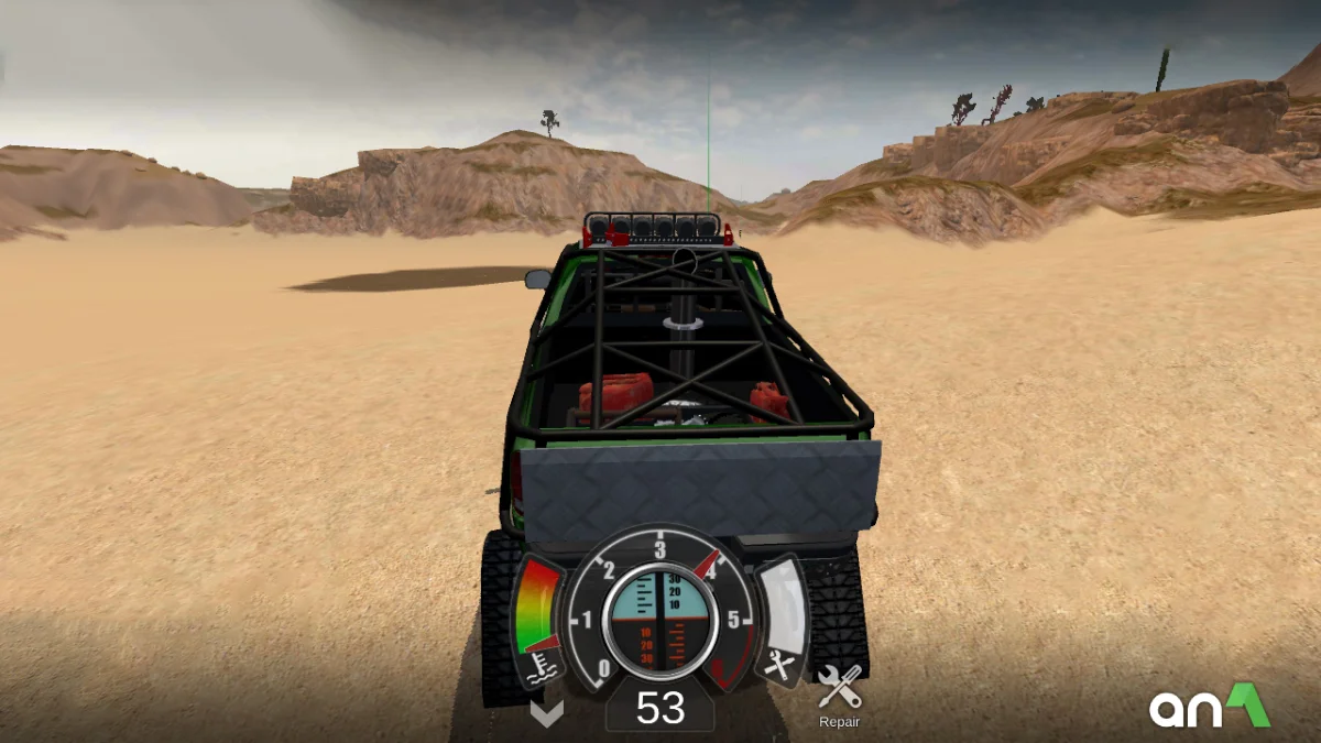 Offroad Outlaws Mod Apk gameplay screenshot 2