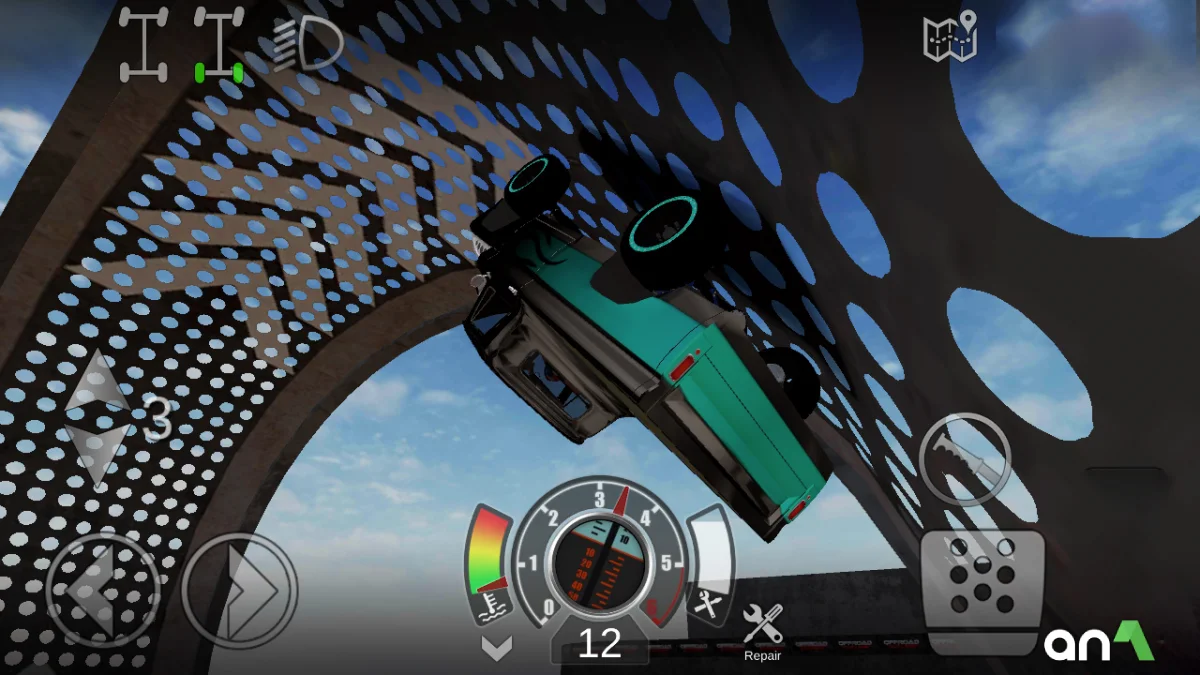 Offroad Outlaws Mod Apk gameplay screenshot 3