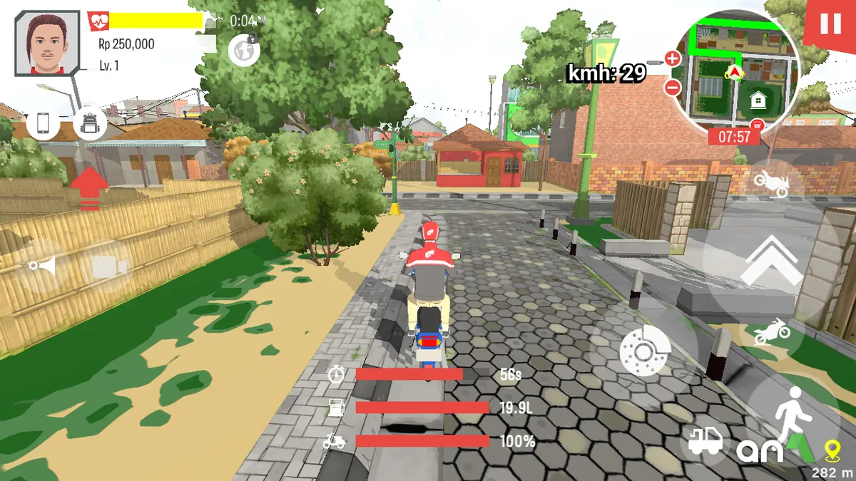Ojol Life Mod Apk gameplay screenshot 3