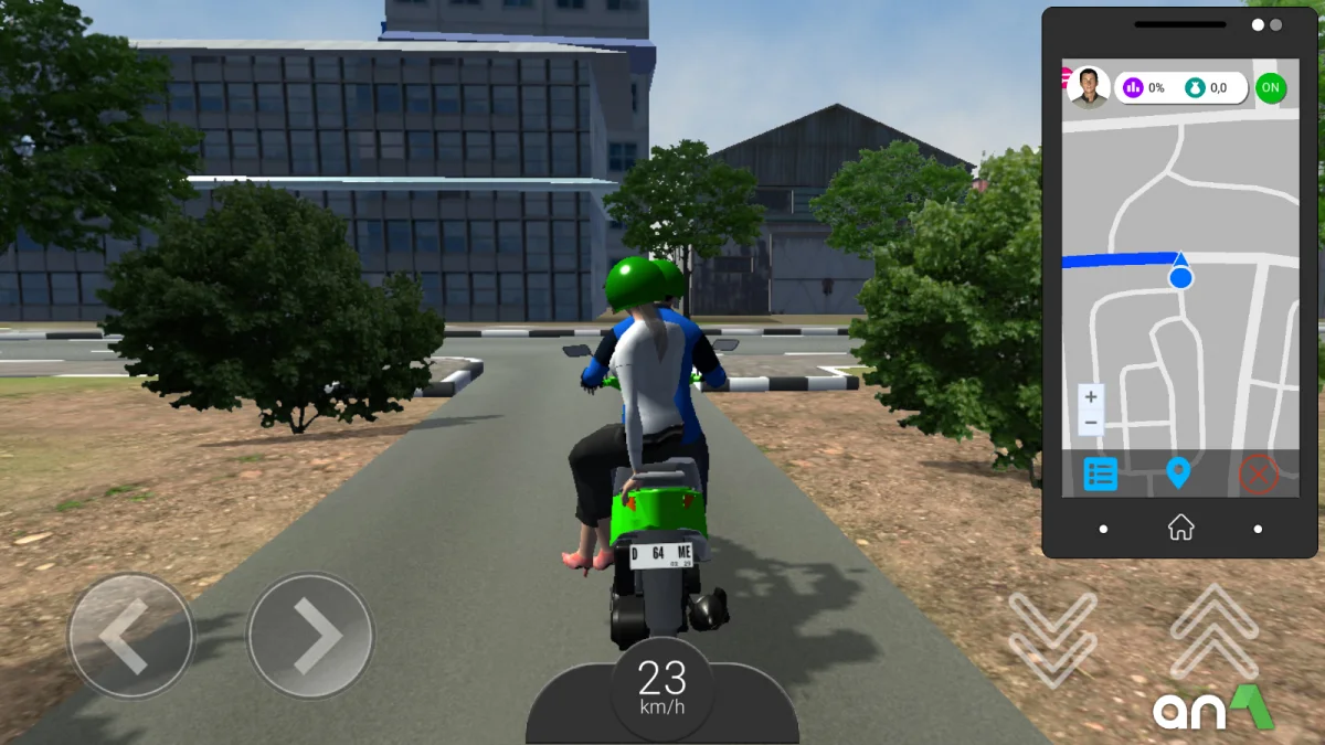 Ojol The Game Mod Apk gameplay screenshot 3