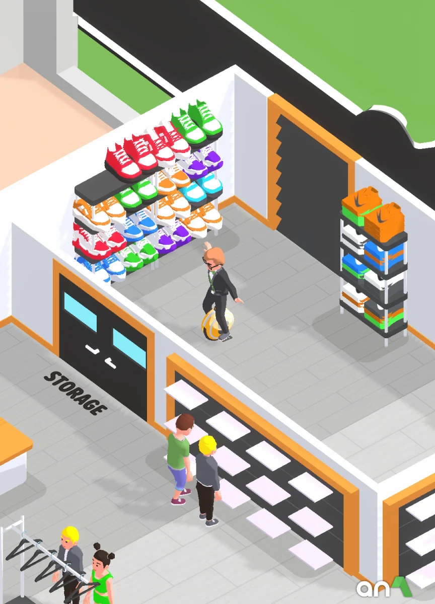 Outlets Rush Mod Apk gameplay screenshot 3