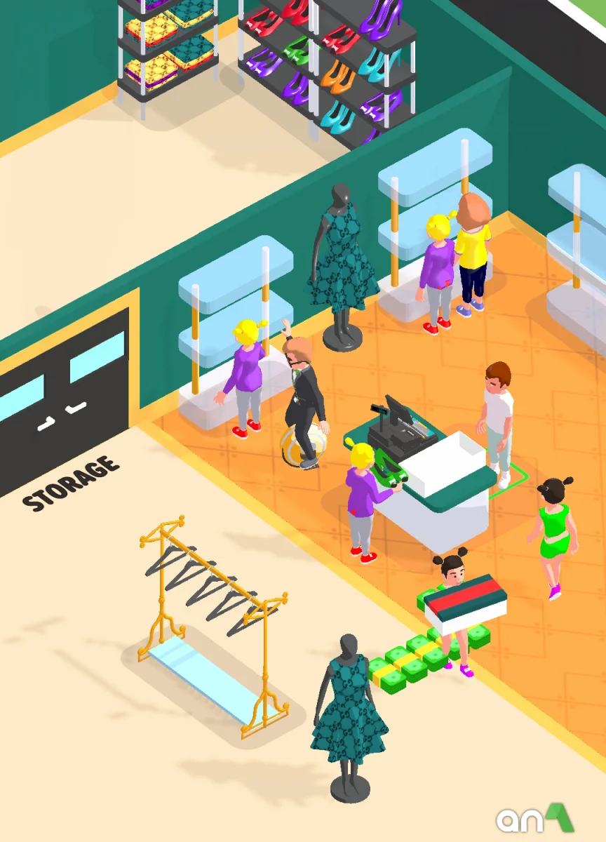 Outlets Rush Mod Apk gameplay screenshot 6
