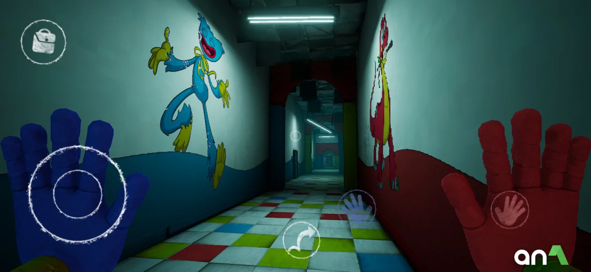 Poppy Playtime Chapter 2 Mod Apk gameplay screenshot 1