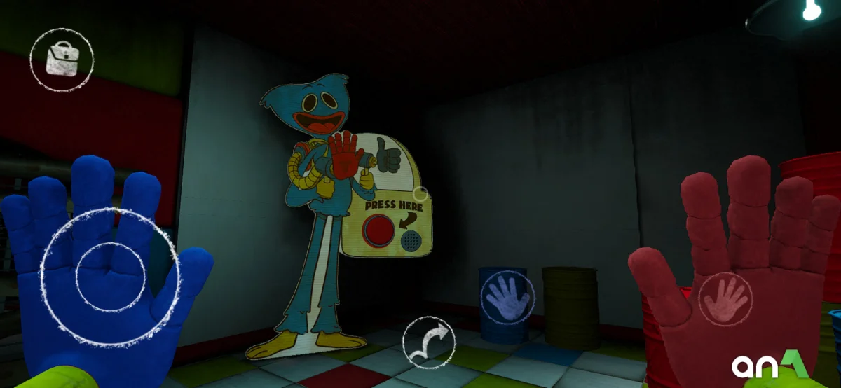 Poppy Playtime Chapter 2 Mod Apk gameplay screenshot 2