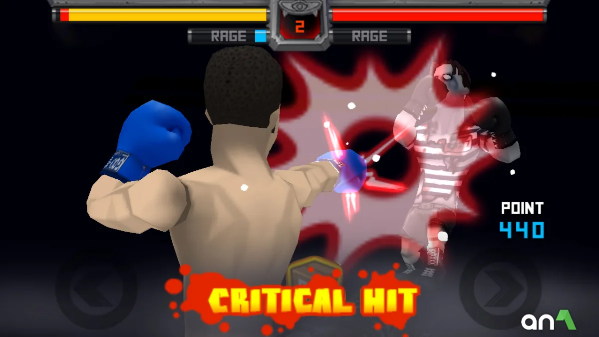 Punch Hero Mod Apk gameplay screenshot 2