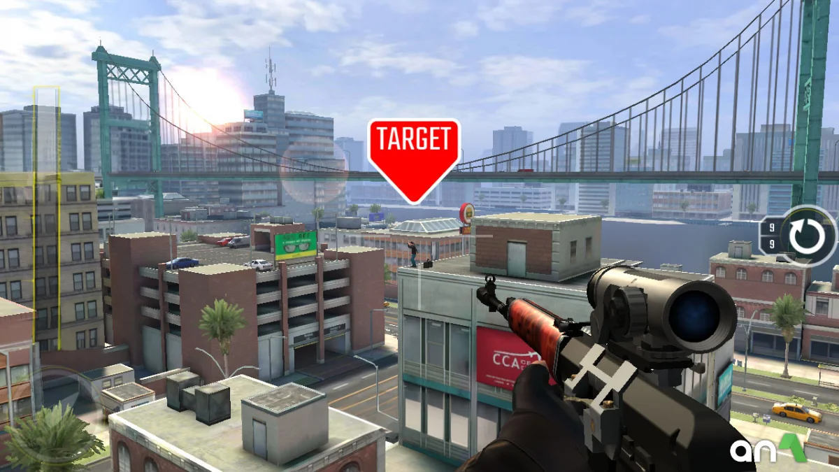 Pure Sniper: Gun Shooter Games Mod Apk gameplay screenshot 2