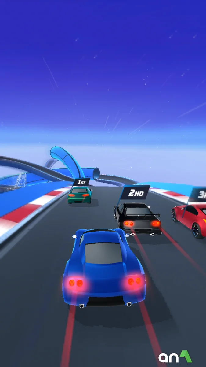 Race Master 3D Mod Apk gameplay screenshot 1