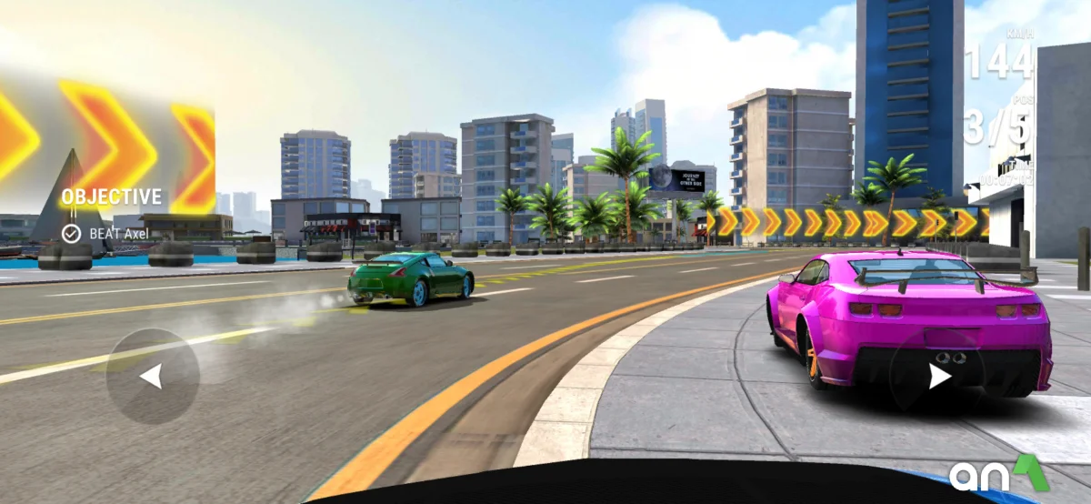 Race Max Pro Mod Apk gameplay screenshot 2