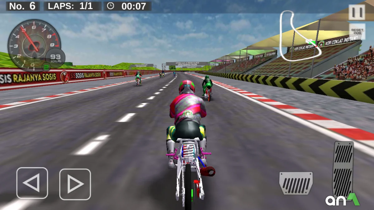 Real Drag Bike Racing Mod Apk gameplay screenshot 2