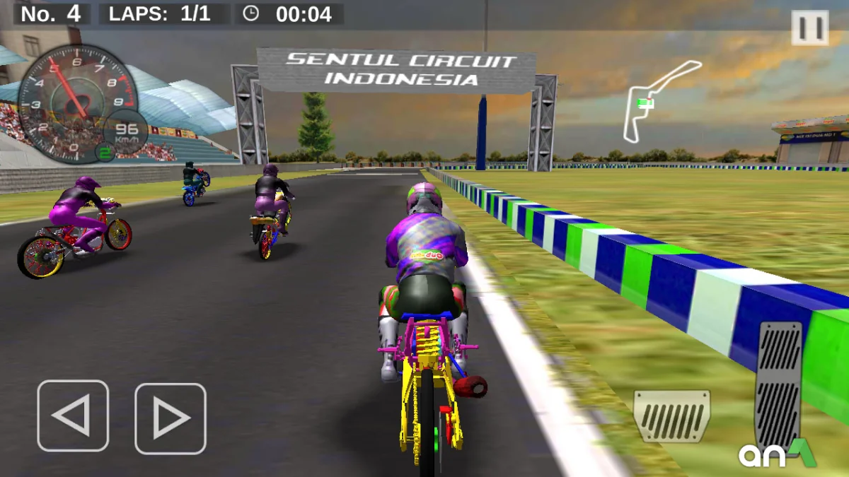 Real Drag Bike Racing Mod Apk gameplay screenshot 3