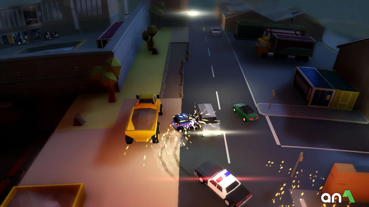 Reckless Getaway 2 Mod Apk gameplay screenshot 1