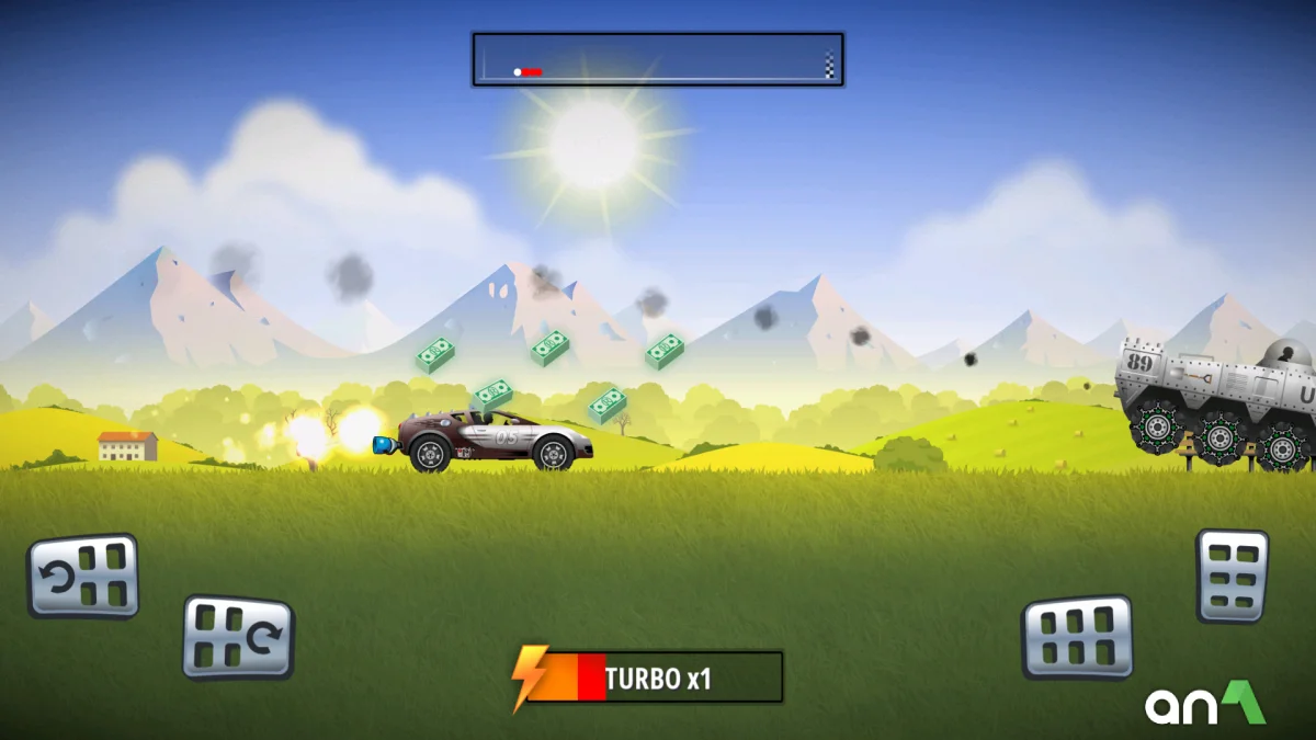 Renegade Racing Mod Apk gameplay screenshot 1
