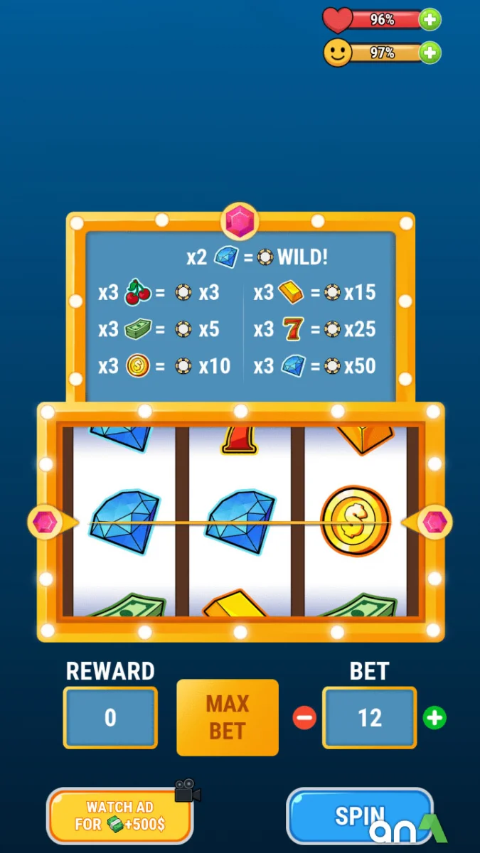 Rich Inc Mod Apk gameplay screenshot 1