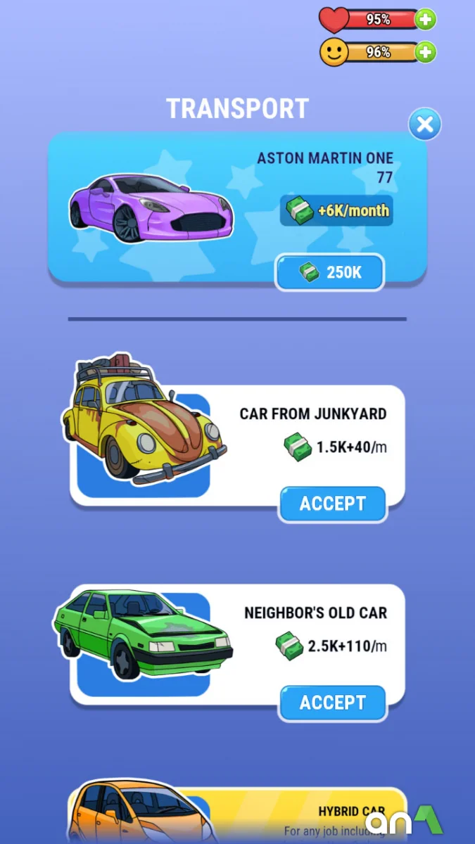 Rich Inc Mod Apk gameplay screenshot 5