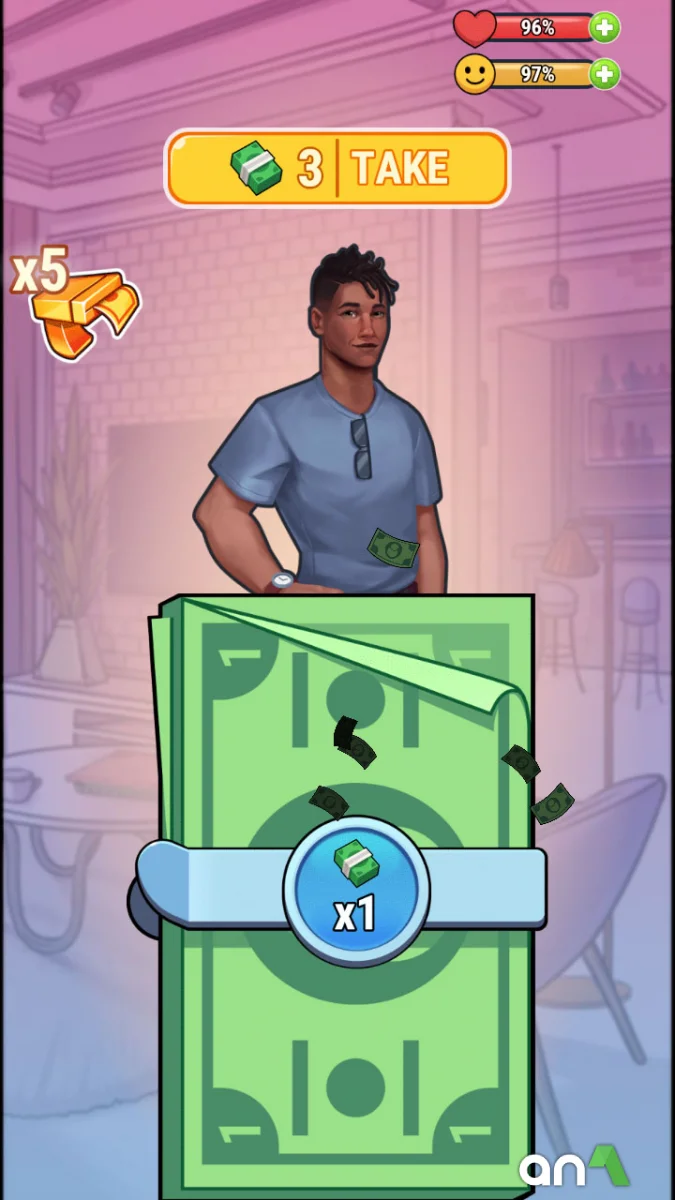 Rich Inc Mod Apk gameplay screenshot 6