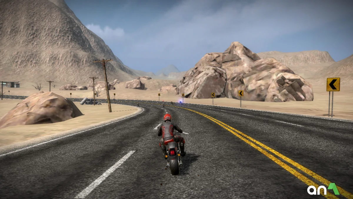 Road Redemption Mod Apk gameplay screenshot 3