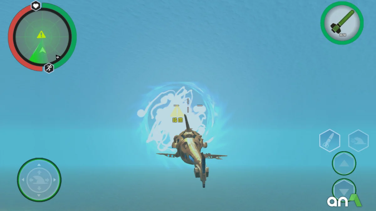 Robot Shark Mod Apk gameplay screenshot 2