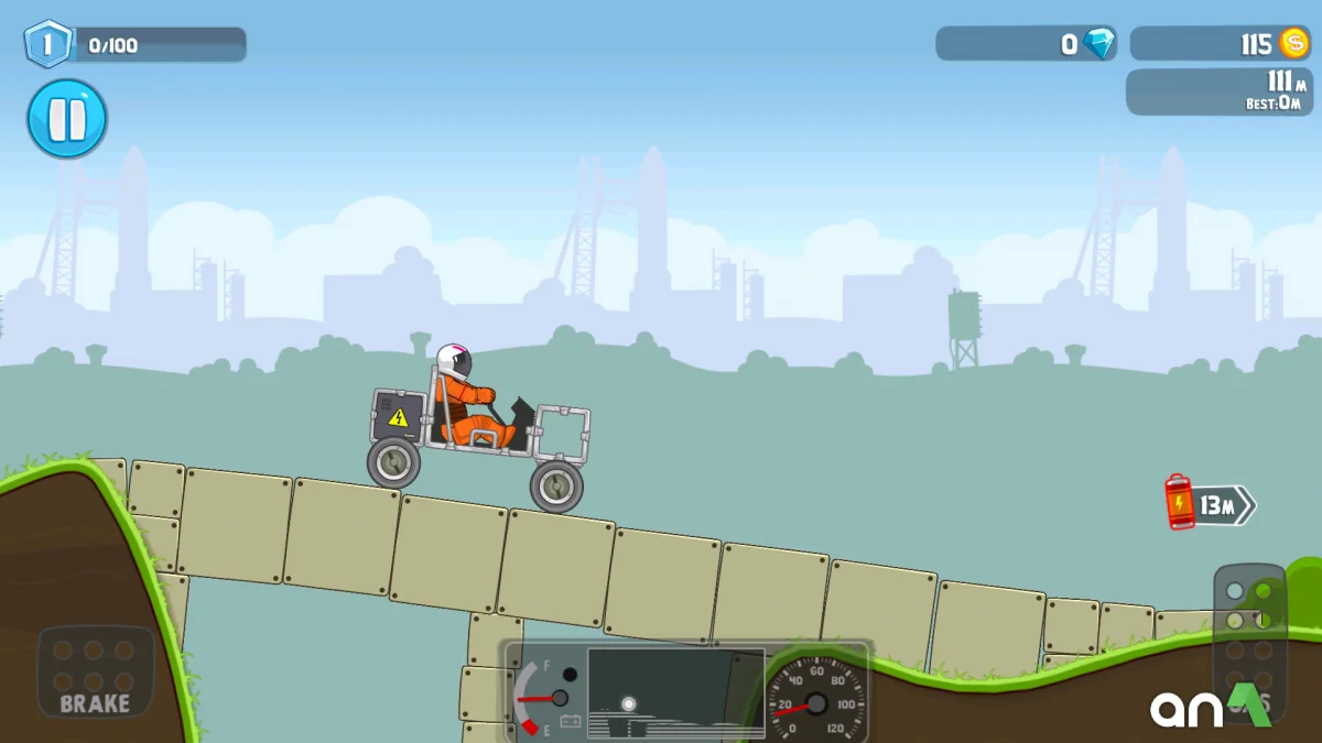 Rovercraft Mod Apk gameplay screenshot 2