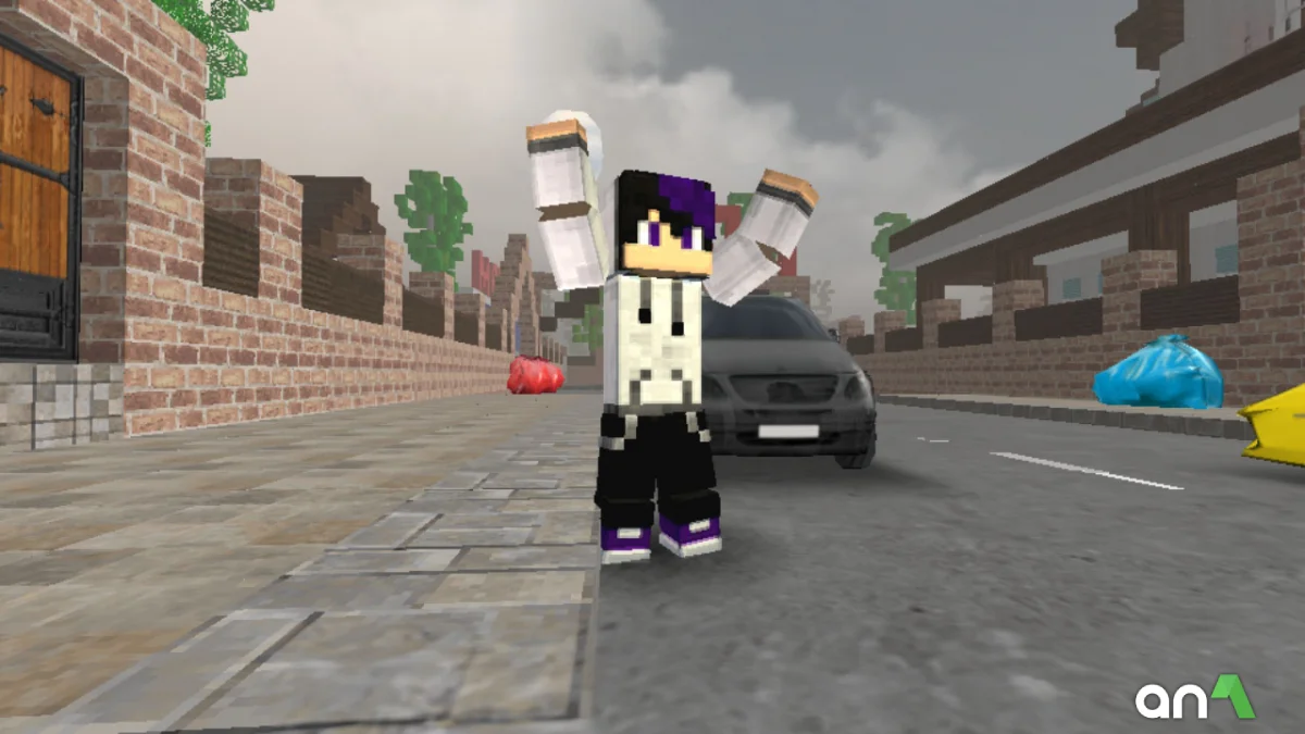 School Party Craft Mod Apk gameplay screenshot 1