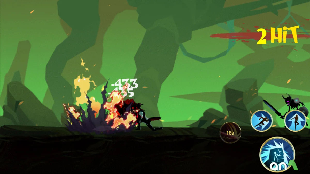 Shadow Fighter 2 Mod Apk gameplay screenshot 3