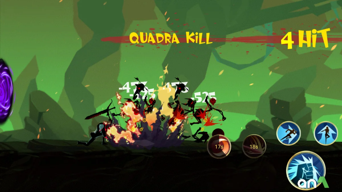 Shadow Fighter 2 Mod Apk gameplay screenshot 4