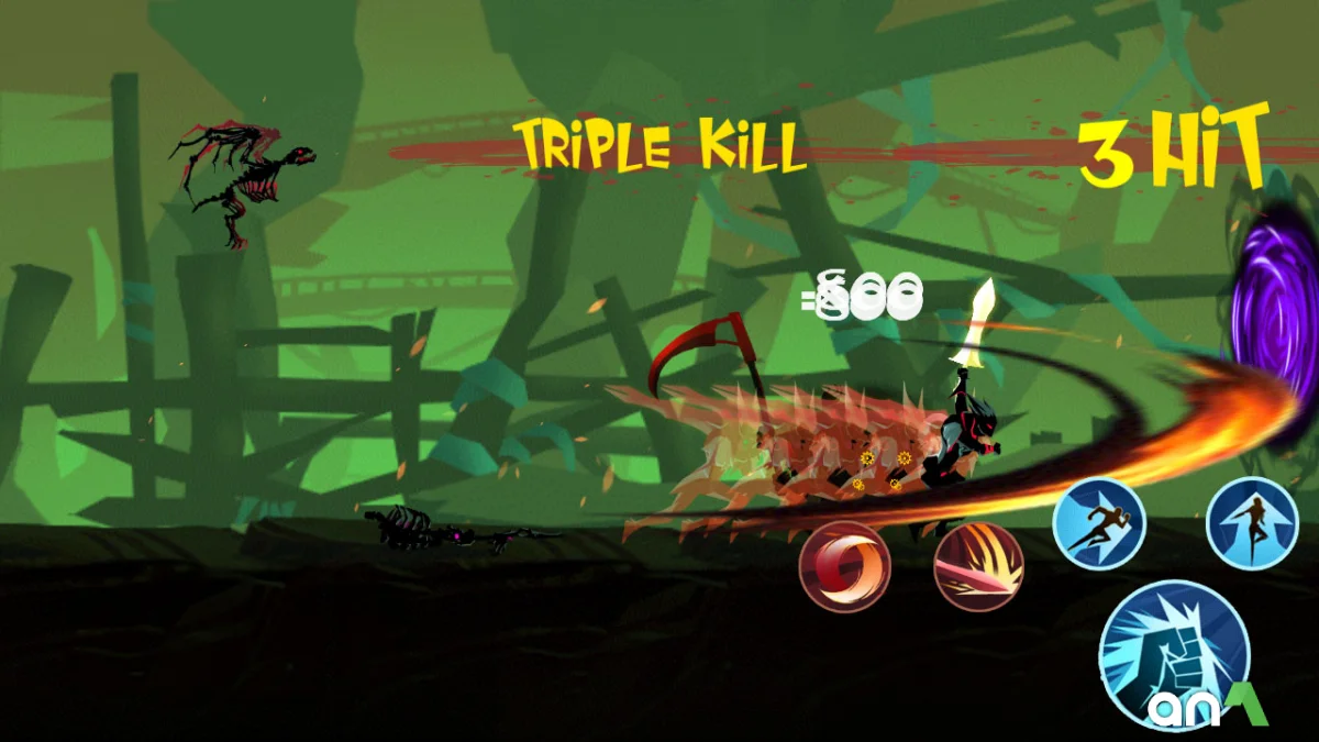 Shadow Fighter Mod Apk gameplay screenshot 3