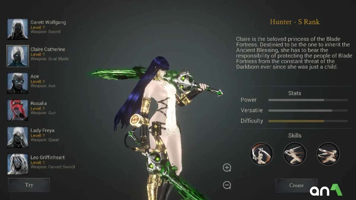 Shadow Hunter Mod Apk gameplay screenshot 2