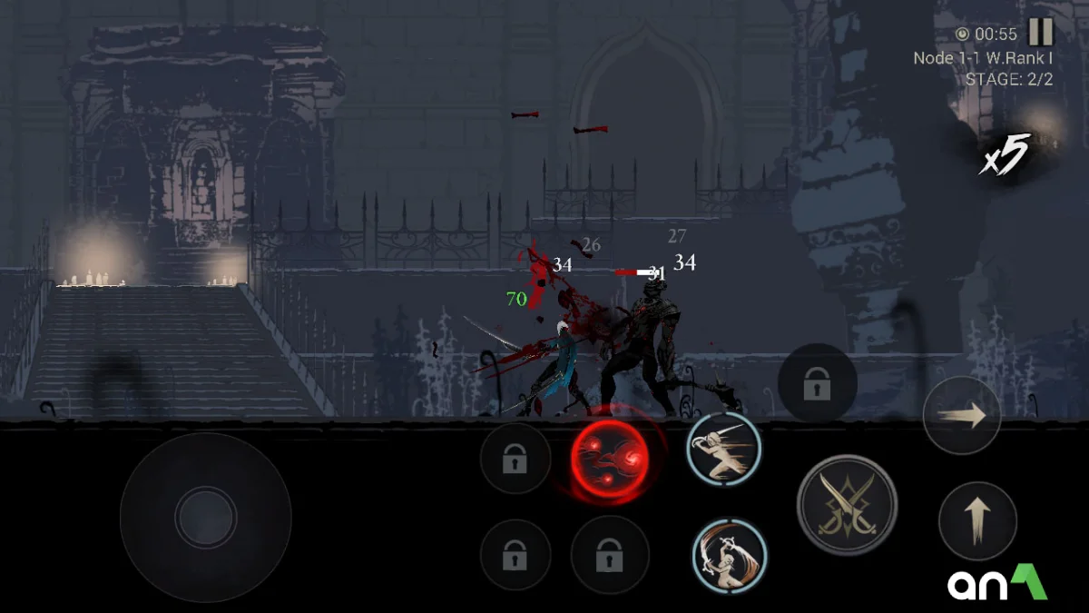 Shadow Hunter Mod Apk gameplay screenshot 3