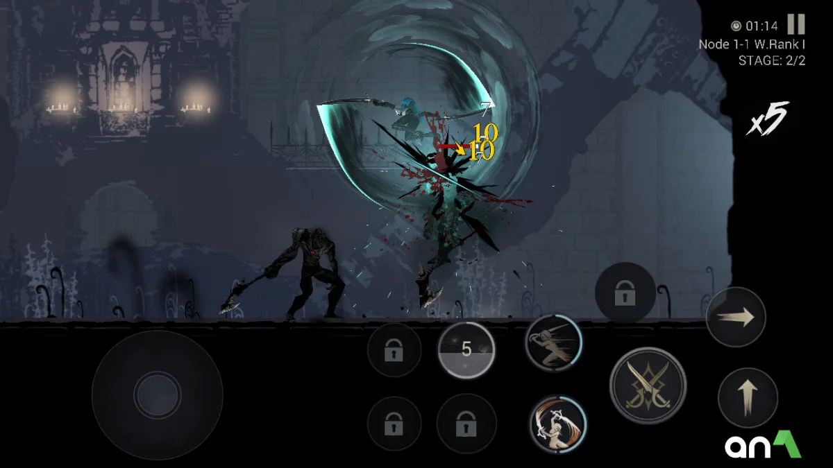 Shadow Hunter Mod Apk gameplay screenshot 4