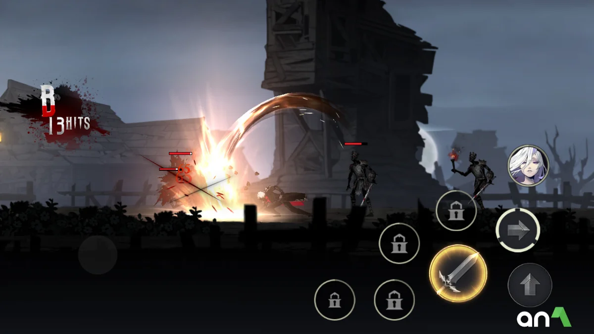 Shadow Slayer Mod Apk gameplay screenshot 2